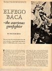 Elfego Baca - The Courtesous Gunfighter + Genealogy