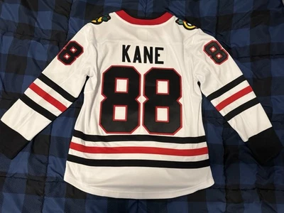 Patrick Kane Chicago Blackhawks Fanatics NHL Hockey Stitched Jersey Size Small - Image 1 of 2