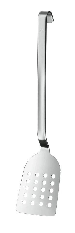 Stainless Steel Hook Perforated Turner, 13-inch,10071 - Image 1 of 4