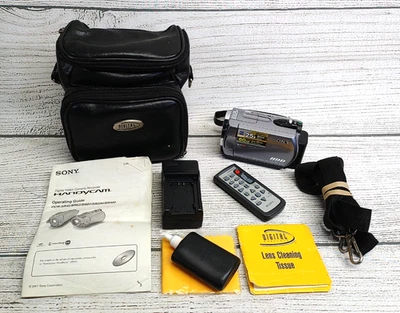 Sony Handycam DCR-SR42 HDD Camcorder 2000x Digital Zoom NEW BATTERY - TESTED - Image 1 of 4