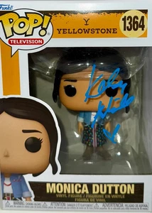 Kelsey Asbille Signed Funko Pop #1364 "Monica Dutton" (Yellowstone) - ACOA - Picture 1 of 6