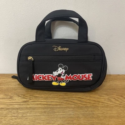 Disney Mickey Mouse ladies black toiletry bag/ makeup bag - Image 1 of 4