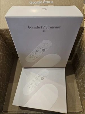 Google TV Streamer 4K Light Porcelain - Image 1 of 4
