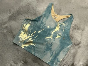 Old Navy Active Powersoft Youth Girls Size XL (14-16) Go Dry Sports Bra Crop Top - Picture 1 of 9