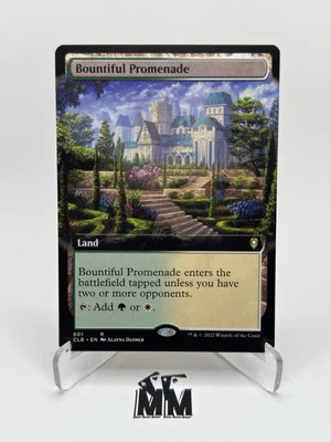MTG - Bountiful Prominade - Extended Art - Commander Legends  - NM, CLB - Image 1 of 2