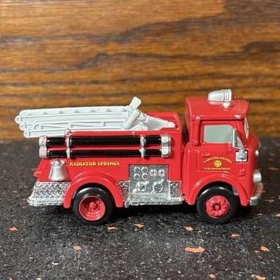 Mattel Disney/Pixar Cars Movies Red Fire Truck Radiator Springs Fire Dept - Image 1 of 4