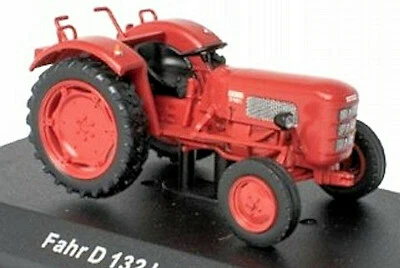 Fahr D 132 L 1960-61 Rimorchiatore Trattore Rosso 1:43 - Immagine 1 di 2