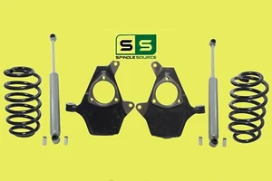Kit de caída de 2""/4"" + amortiguadores traseros para 00-06 Chevy GMC Tahoe Yukon Escalade Suburban - Imagen 1 de 1