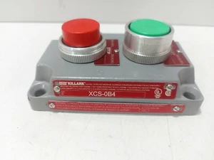 Killark Electric XCS-0B4 Double Push Button - Picture 1 of 6