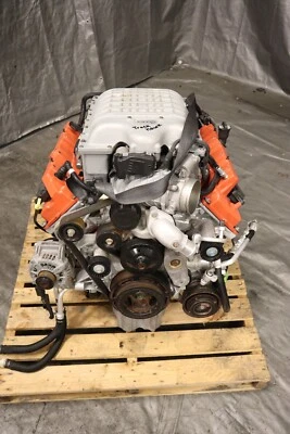 18-21 JEEP GRAND CHEROKEE SRT TRACKHAWK 6.2L OEM SUPERCHARGED ENGINE MOTOR 707HP - Image 1 of 4