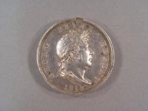 250: Königreich Hannover Waterloo Medaille 1815, Landwehr Bataillon Hameln - Bild 1 von 8