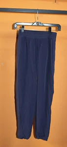 Ivivva Lululemon 12 Girls LINED Jogger Pants  PURPLE - Picture 1 of 4