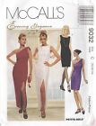 DRESS OR FORMAL WITH ONE-SHOULDER OPTION - McCall's 9032, Misses' 10-12-14