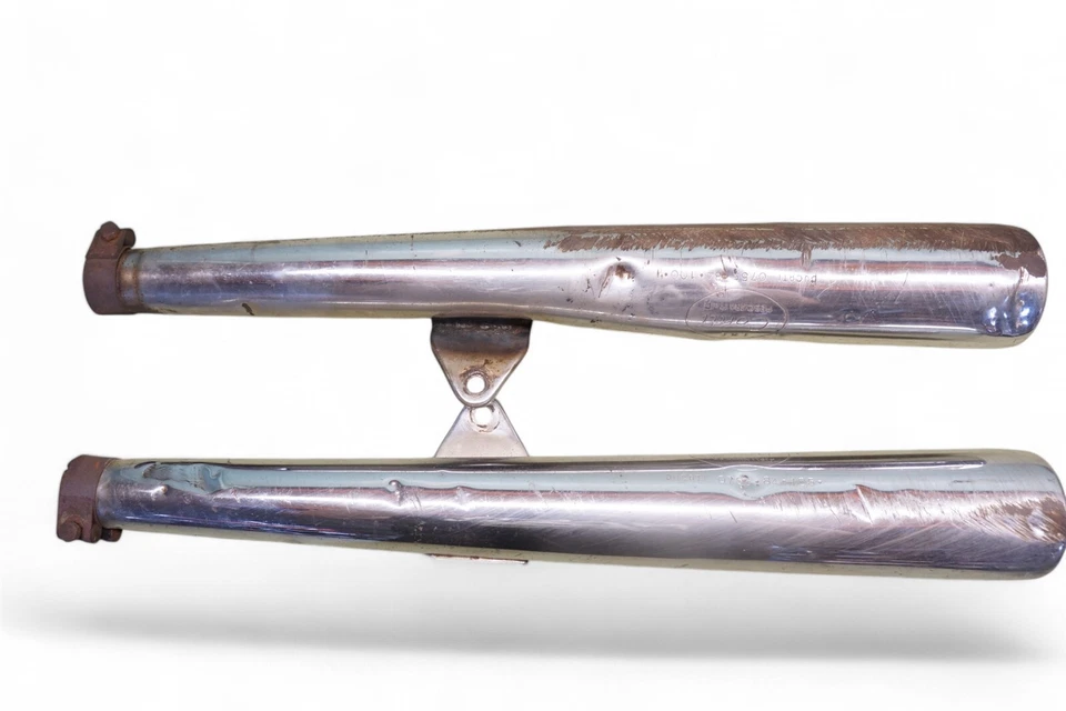 Silenciadores Ducati 750 GT 750GT DM750 1975 Super Sport bisel DM Desmo  Foto 1 de 4