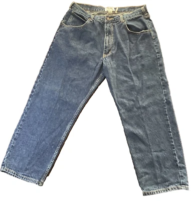 Duke Jeans Stone Wash Denim Authentic Fit Casual Straight Leg 36X x 34 - Image 1 of 4