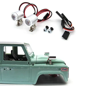 Für WPL D12 D90 MN RC Kletter Auto Strahler Dach Lampe Licht Kuppel Lampe Kit Teile - Bild 1 von 11
