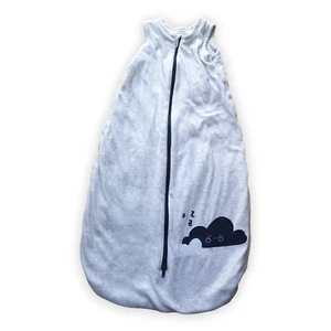 Schlafsack Baby Junge Lupilu Grau 90cm 6 bis 18 Monate Wolken Reißverschluss - Bild 1 von 5