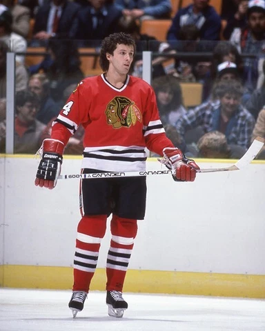 Chicago Blackhawks DOUG WILSON Glossy 8x10 Photo Hockey Poster Print HOF 2020 Cover