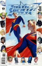 Justice Society of America #13A Eaglesham VF 2008 Stock Image