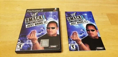 WWF SmackDown Just Bring It (Sony PlayStation 2, 2002)- Complete CIB - Image 1 of 4