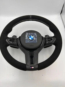 BMW M SPORT F15 F16 F25 F26 F30 STEERING WHEEL BRAND NEW Alcantara - Picture 1 of 7