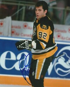 RICK TOCCHET SIGNED PITTSBURGH PENGUINS 8X10 PHOTO 