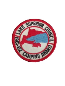 Lake Superior Council 1961 - 1962 BSA 3 Inch Round Boy Scouts Of America Patch - Picture 1 of 2
