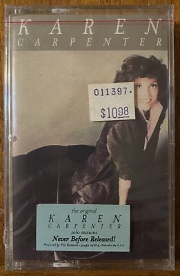 KAREN CARPENTER s/t 1996 US A&M Records CASSETTE Carpenters SEALED Richard - Image 1 of 3