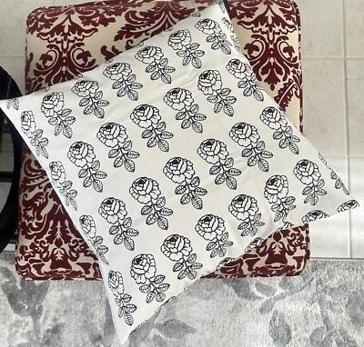 Marimekko throw Pillow Cover 50x50 Vihjiruusu (cover only) - Image 1 of 4