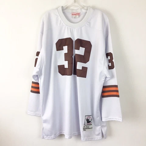 Cleveland Browns Jim Brown Jersey XL 54 Mitchell & Ness 1964 Throwback READ Cover