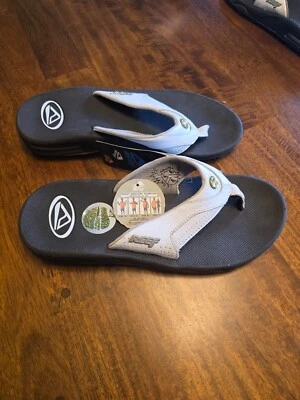 Nuevas sandalias de golf Reef Spackler para hombre talla 10 chanclas Foto 1 de 4