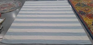 SKY BLUE / IVORY 8'-0" x 10'-0" Flaw in Rug, Reduced Price 1172773789 MTK712K-8 - Picture 1 of 4