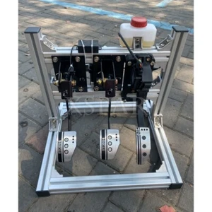 Simplayer Silver Hydraulic Pedal Racing Pedals Simulator for Drifting Games top - Picture 1 of 2