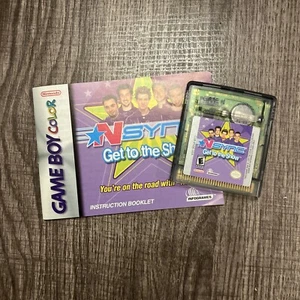 NSYNC: Get to the Show GBC Game Boy Color SOLO CARRELLO - Foto 1 di 4