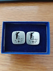 Lords Cricket Cuff Links Father Time Weather Vane