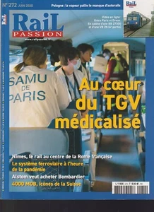 RAIL PASSION N°272 NIMES / 4000 MOB SUISSE / SERIE DB / DONETSK / CORAIL VTU - Picture 1 of 2