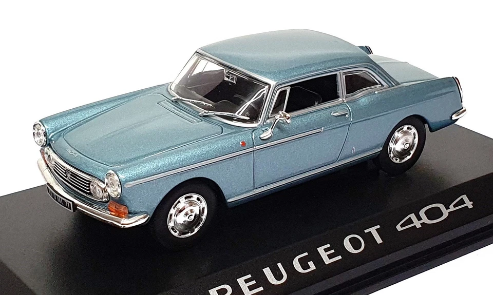 Norev Escala 1/43 Diecast 474434 - Peugeot 404 Cupé - Met. Teniente Azul Foto 1 de 4