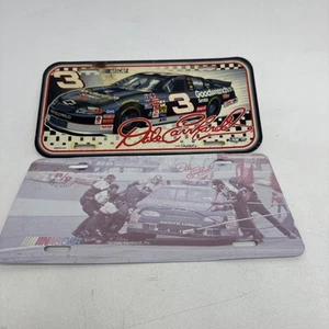 Dale Earnhardt Vintage License Plates - Picture 1 of 4