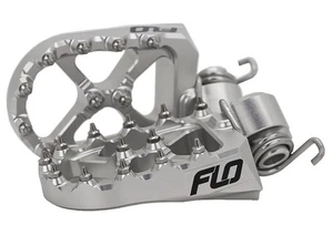 Flo Motorsports LOW-793S Pro Series Footpegs - Silver - Picture 1 of 3