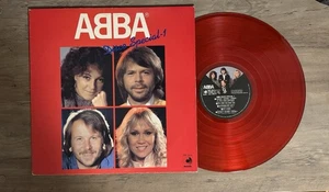 ABBA DISCO SPECIAL RARE JAPAN IMPORT RED COLORED VINYL LP NM - Picture 1 of 3