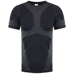 Gymshark Seamless Lifting Mens Black Muscle Top A1A6Z Size M - Picture 1 of 7