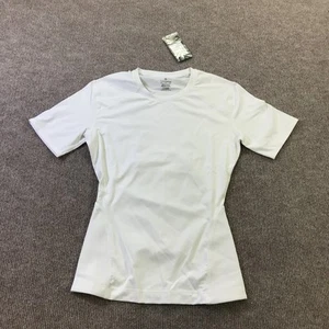 Tommie Copper Shirt Mens Small White Lower Back Support Compression Athletic Tee - Picture 1 of 13