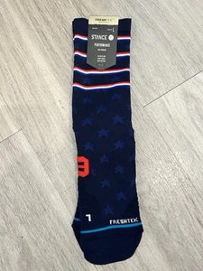 Stance Performance Freshtek InfiKnit Crew Socks, Large 9-13, Independence, NWT - Picture 1 of 6