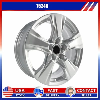 For Toyota RAV4 OEM Design Wheel 17” 2019-2024 Silver Replacement Rim 75240 Foto 1 de 4