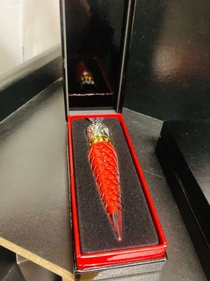Christian Louboutin Rouge Louboutin 001L Loubilaque Lip Lacquer Red 0.16 oz - Image 1 of 4