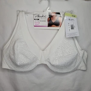 Playtex Bra 40B White Dreamwire Ultra Soft No Poke 4833 New with Tags - Picture 1 of 4