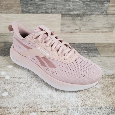 Reebok DMX Comfort + Womens Shoes Sz 6 Athletic Running Pink Stucco Sneakers - Image 1 of 4