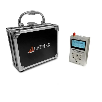 EMR SHIELDING SOLUTIONS RF Explorer HandheldSignal Generator RFE6GEN with Aluminum Carrying Case
