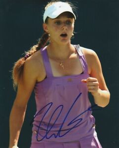 SEXY ANNA CHAKVETADZE SIGNED WTA TENNIS 8x10 PHOTO #1 Autograph PROOF
