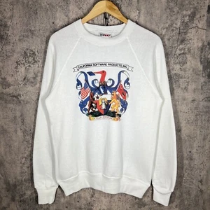 Vintage California Software Products Inc. Sweatshirt 80er - Bild 1 von 5